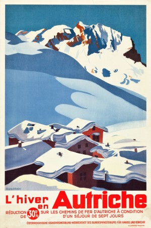 Austrian Travel Poster